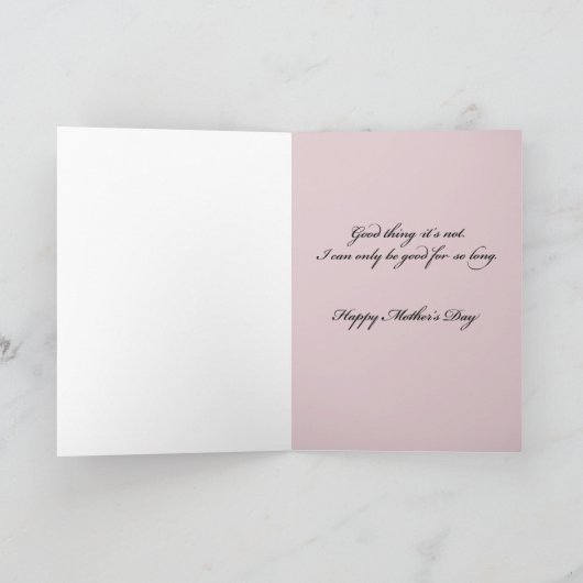 Malteser Hund am Muttertag Karte (Innenseite)