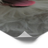 Malteser Hund drucken Poster (Ecke)