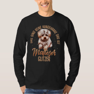 Malteser Hund Frauen Männer Haustiere T-Shirt
