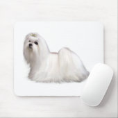 Malteser Hund Mousepad (Mit Mouse)