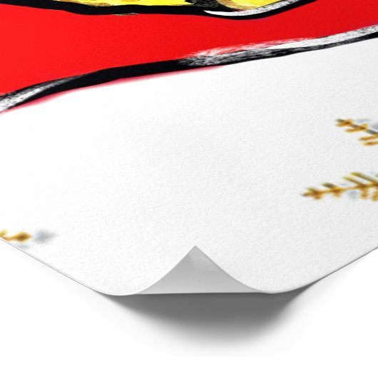 Malteser Hund Poster (Ecke)