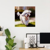 Malteser Hund Poster (Heimbüro)