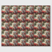 Malteser Hund Weihnachtsfest Geschenkpapier (Flach)