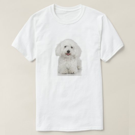 Malteser Hund White T-Shirt (Design vorne)