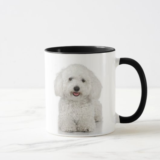 Malteser Hund White Tasse (Rechts)