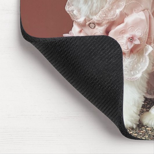 Malteser Hunde Mousepad (Ecke)