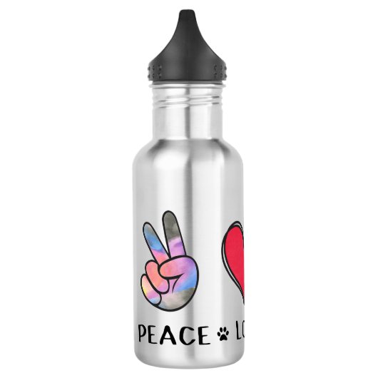 Malteser Hundefühlover Edelstahlflasche (Links)