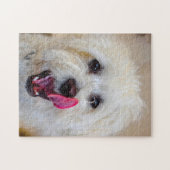 Malteser Hundezüchter Puzzle (Horizontal)