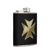 Malteser Kreuz Flachmann (Rechts)