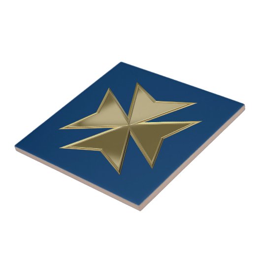 Malteser Kreuz Fliese (Seite)