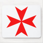 Malteser Kreuz Mousepad (Vorne)