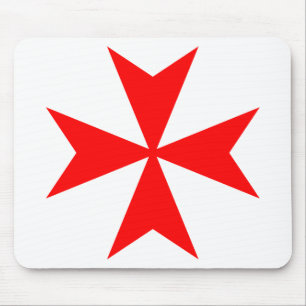 Malteser Kreuz Mousepad