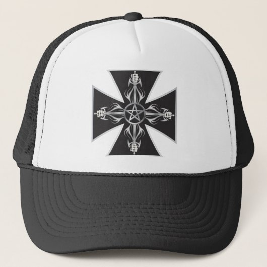 Malteser Kreuz Truckerkappe (Vorderseite)