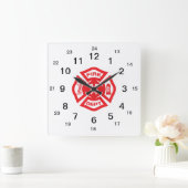 Malteser Kreuz - Uhr (Zuhause)