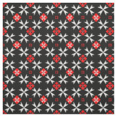 Malteser Kreuzfahrer und Malteser Flagge Trendy Fa Stoff (Muster)