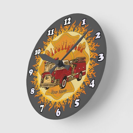 Malteser Kreuzfahrtaktuhr Runde Wanduhr (Winkel)