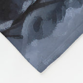 Malteser lassen Schnee Weihnachten Fleecedecke (Ecke)