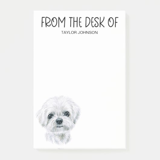 Malteser Lover Post-it Klebezettel (Vorderseite)