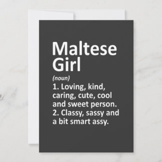 Malteser Mädchen Malta Land Heimat Wurzeln Abstamm Einladung