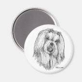 Malteser Magnet (Vorderseite/Rückseite)