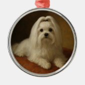 Malteser Ornament Aus Metall (Vorne)
