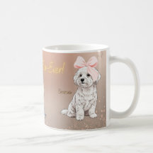 Malteser-Paar Haustier-Tasse