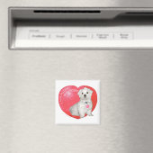 Malteser Valentinstag Magnet (In Situ (Geschirrspüler))