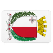 Malteser Wappen Magnet (Horizontal)