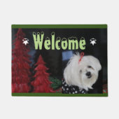 Malteser Weihnachten Fußmatte (Vorderseite)