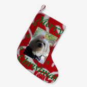 Malteser Weihnachten Kleiner Weihnachtsstrumpf (Vorderansicht (hängend))