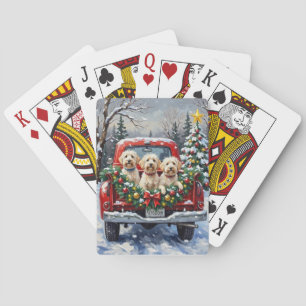 Malteser-Weihnachten-Roter-LKW-Urlaub Spielkarten