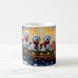 Malteser-Weihnachtsboot-Feiertag Kaffeetasse