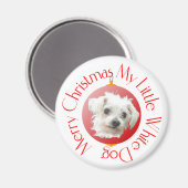 Malteser Weihnachtsklein Magnet (Vorderseite/Rückseite)