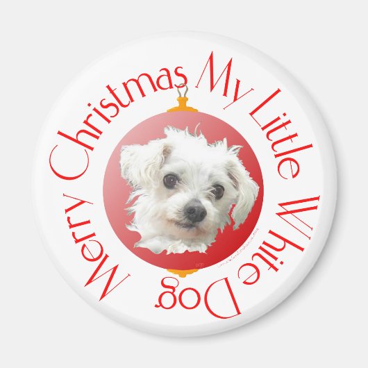 Malteser Weihnachtsklein Magnet (Vorne)