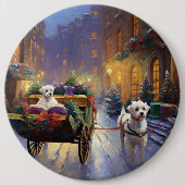 Malteser Weihnachtssaison Button (Vorderseite)