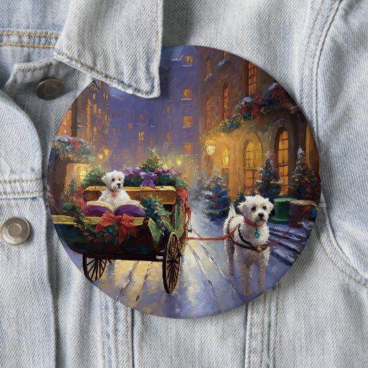 Malteser Weihnachtssaison Button (Beispiel)