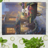 Malteser Weihnachtssaison Geschirrtuch (Gefaltet)