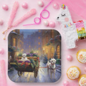 Malteser Weihnachtssaison Pappteller (Party)