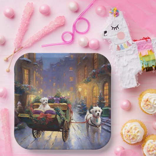 Malteser Weihnachtssaison Pappteller (Party)