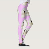 Malteser Welpe Leggings (Rechts)