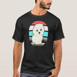 Malteser Welpenhund Rasse Hundekuh T-Shirt