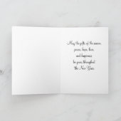 Malteser Welpenhund Weihnachten (Innenseite)