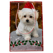 Malteser Welpenweihnachtsfest Mittlere Geschenktüte (Vorderseite)