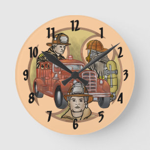 Malteserkreuz-Feuerwehrbrüder Uhr