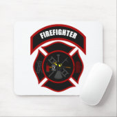 Malteserkreuz - Feuerwehrmann Mousepad (Mit Mouse)