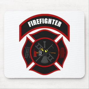Malteserkreuz - Feuerwehrmann Mousepad