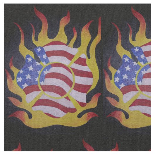 Malteserkreuz-Gewebe Stoff (Nahaufnahme)