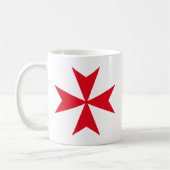 Malteserkreuz Kaffeetasse (Links)