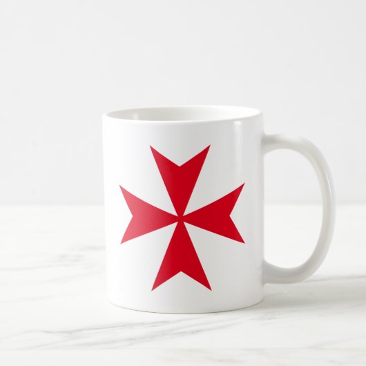 Malteserkreuz Kaffeetasse (Rechts)