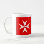 Malteserkreuz Kaffeetasse (Links)